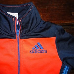 Adidas Zip Up Jacket Toddler Boys 3T